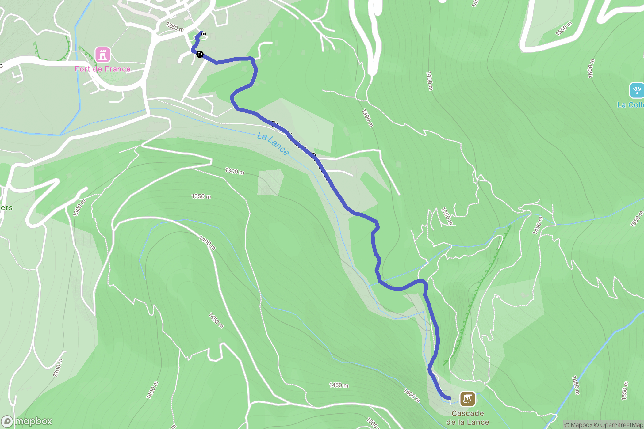Colmars-les-Alpes: routekaart voor buitenactiviteiten - France