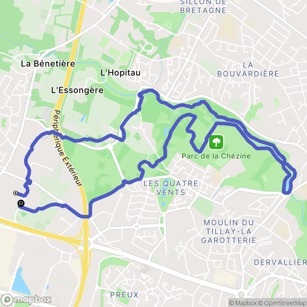 Saint-Herblain: routekaart voor buitenactiviteiten - France