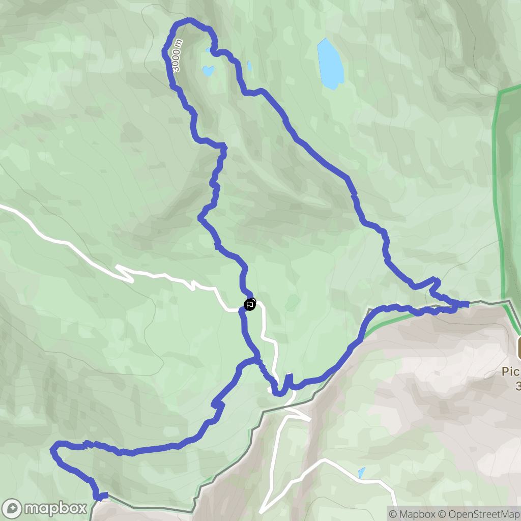 Molines-en-Queyras: routekaart voor buitenactiviteiten - France