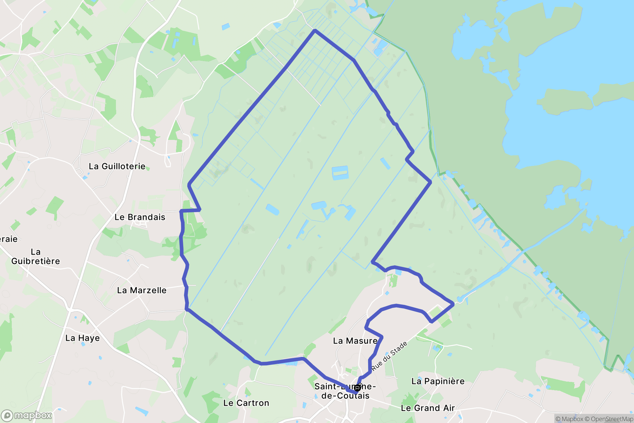 Saint-Lumine-de-Coutais: routekaart voor buitenactiviteiten - France