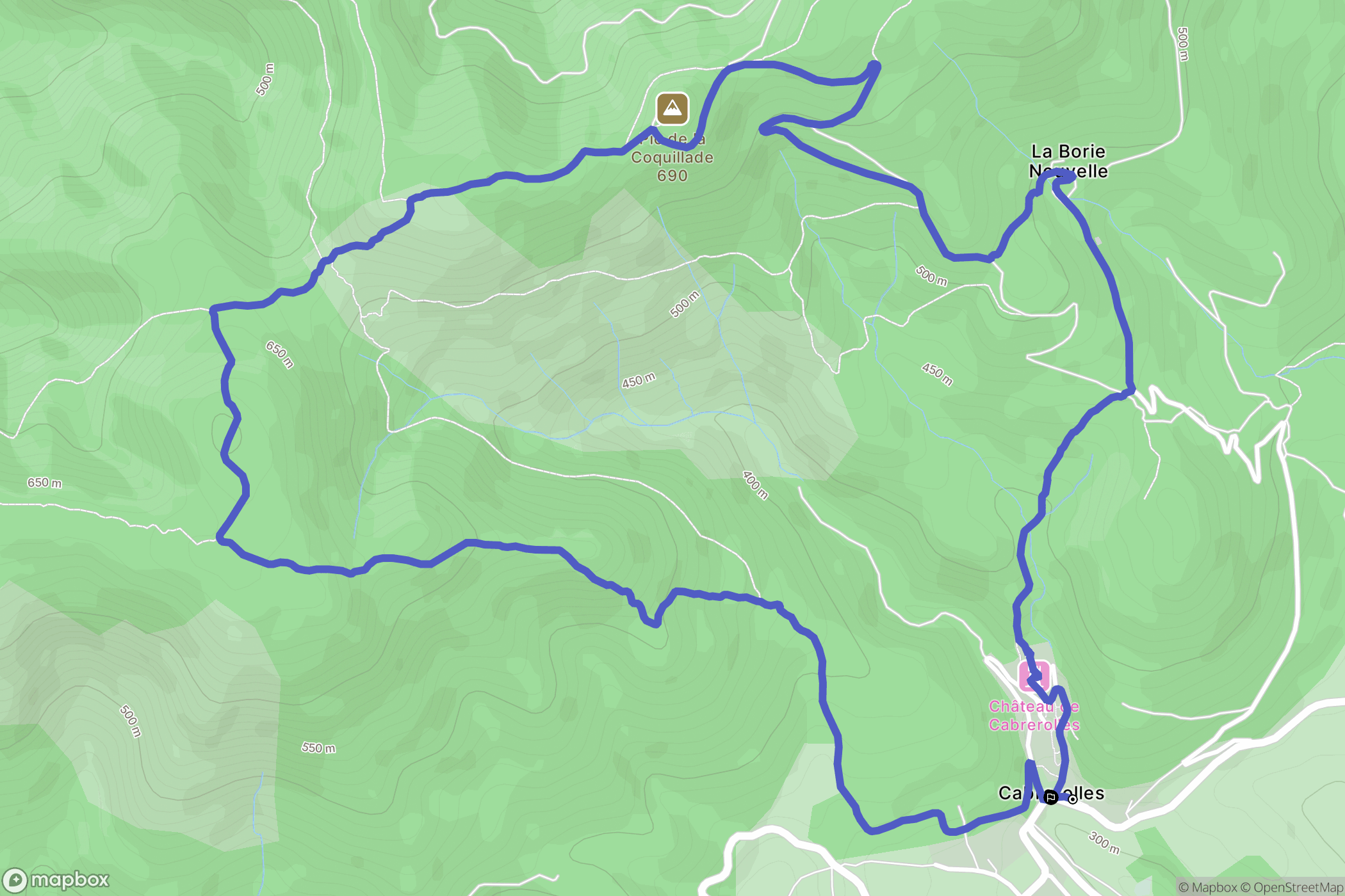 Cabrerolles: routekaart voor buitenactiviteiten - France