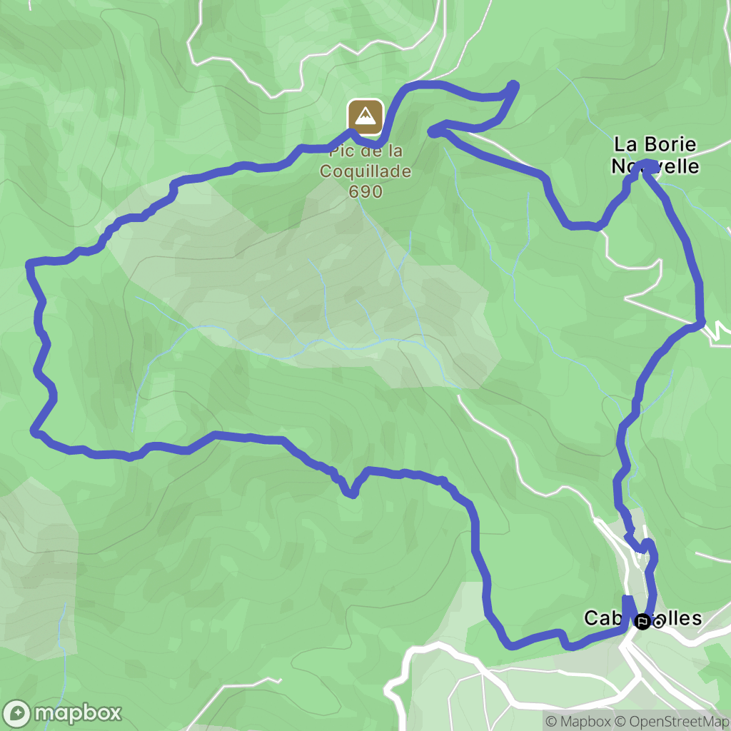 Cabrerolles: routekaart voor buitenactiviteiten - France