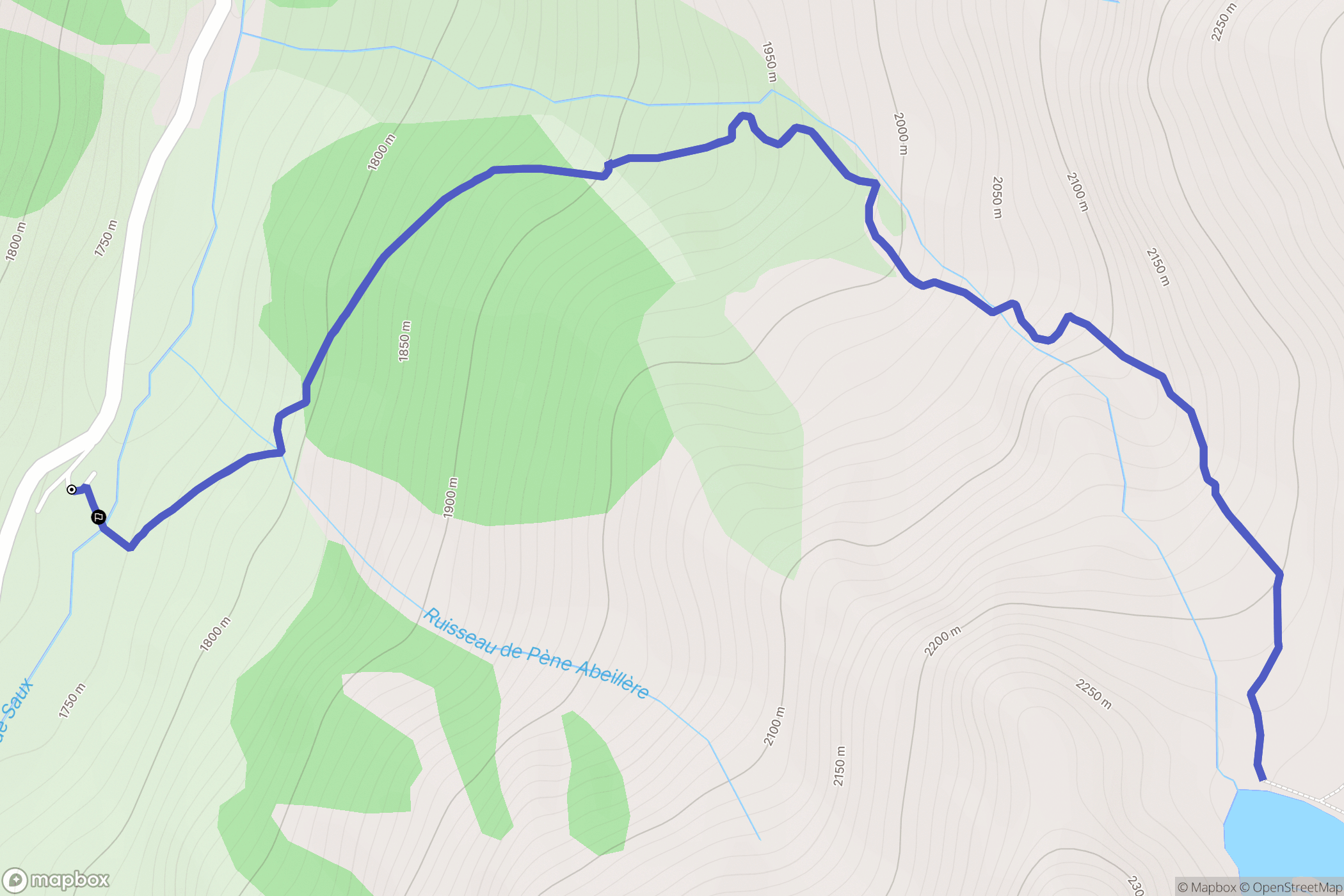 Aragnouet: routekaart voor buitenactiviteiten - France