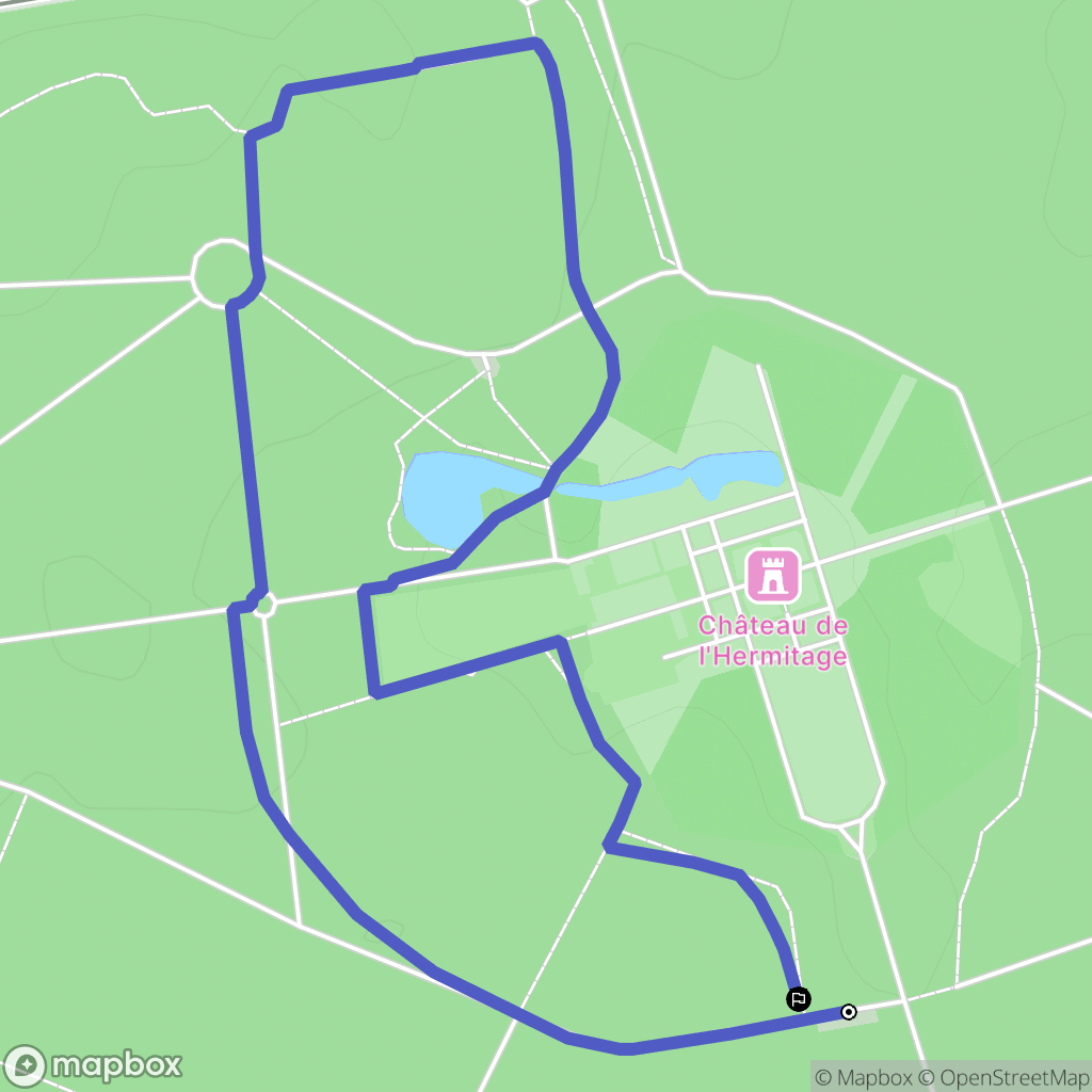Condé-sur-l'Escaut : carte du parcours de randonnée - France