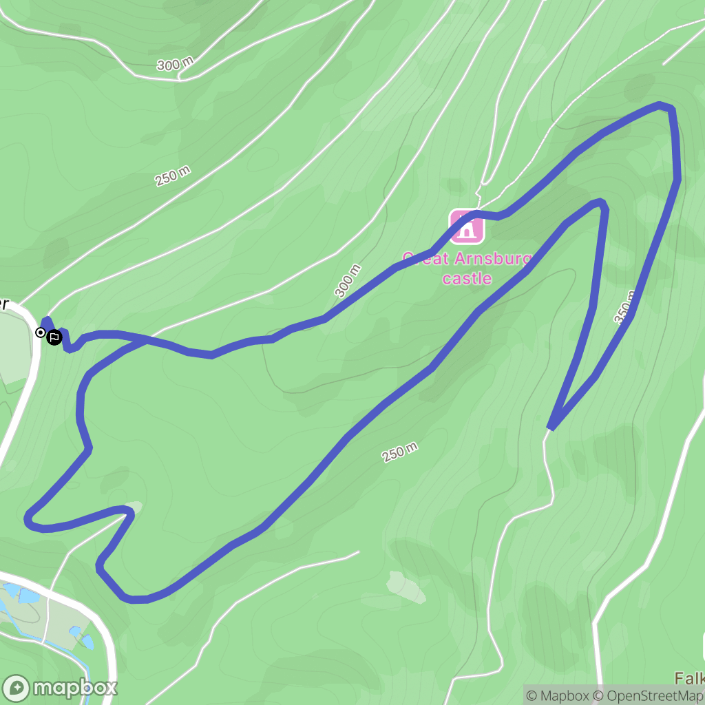 Untermuhlthal : carte du parcours de randonnée - France