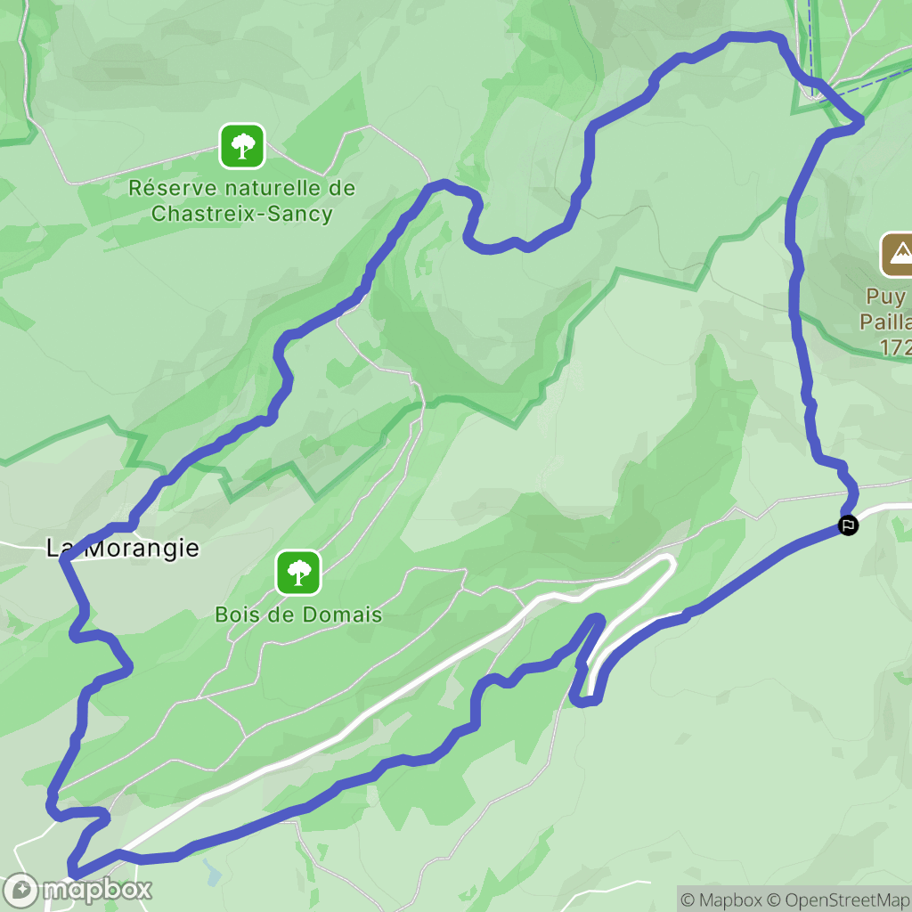 Picherande: routekaart voor buitenactiviteiten - France