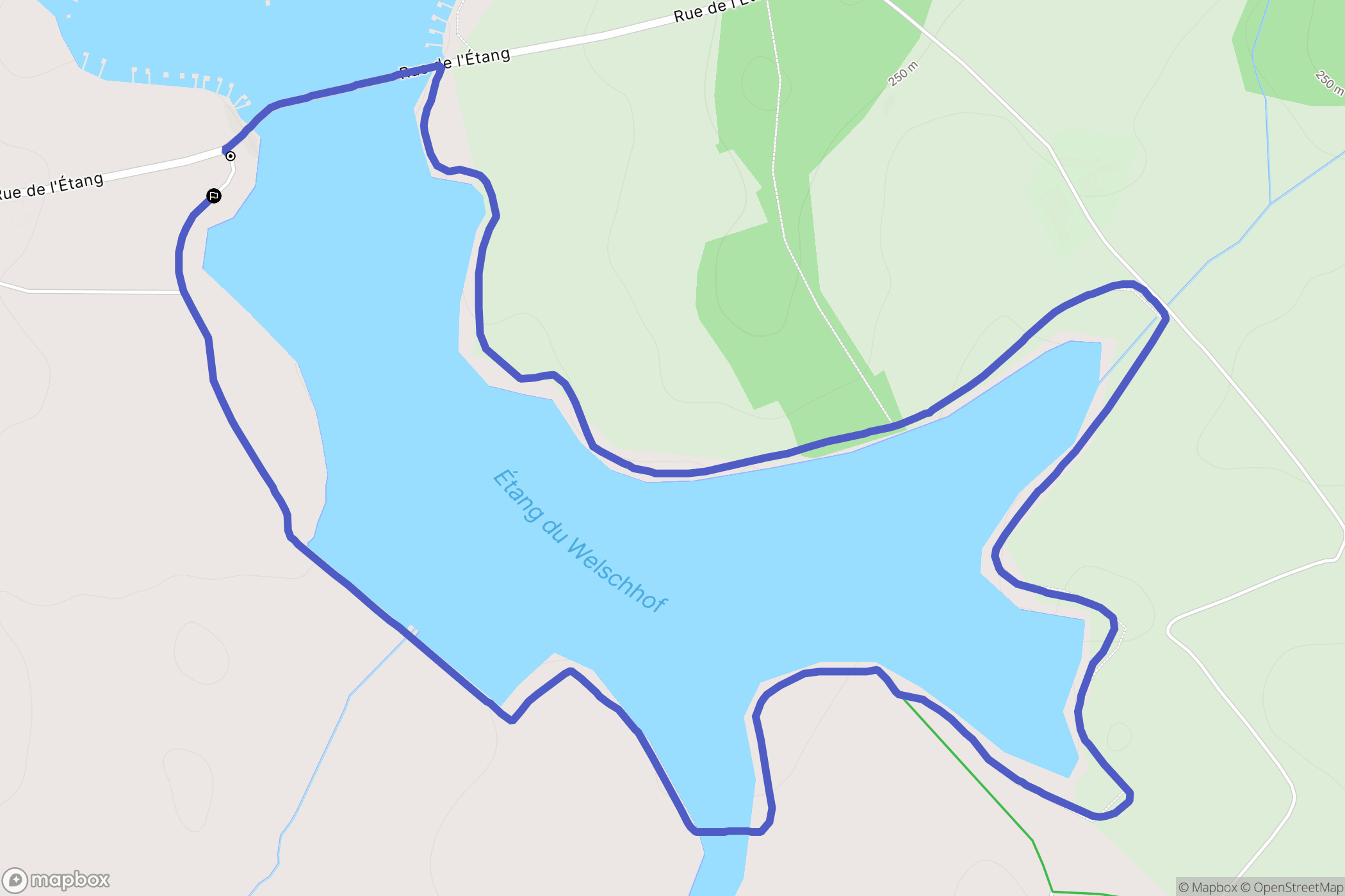 Puttelange-aux-Lacs: routekaart voor buitenactiviteiten - France