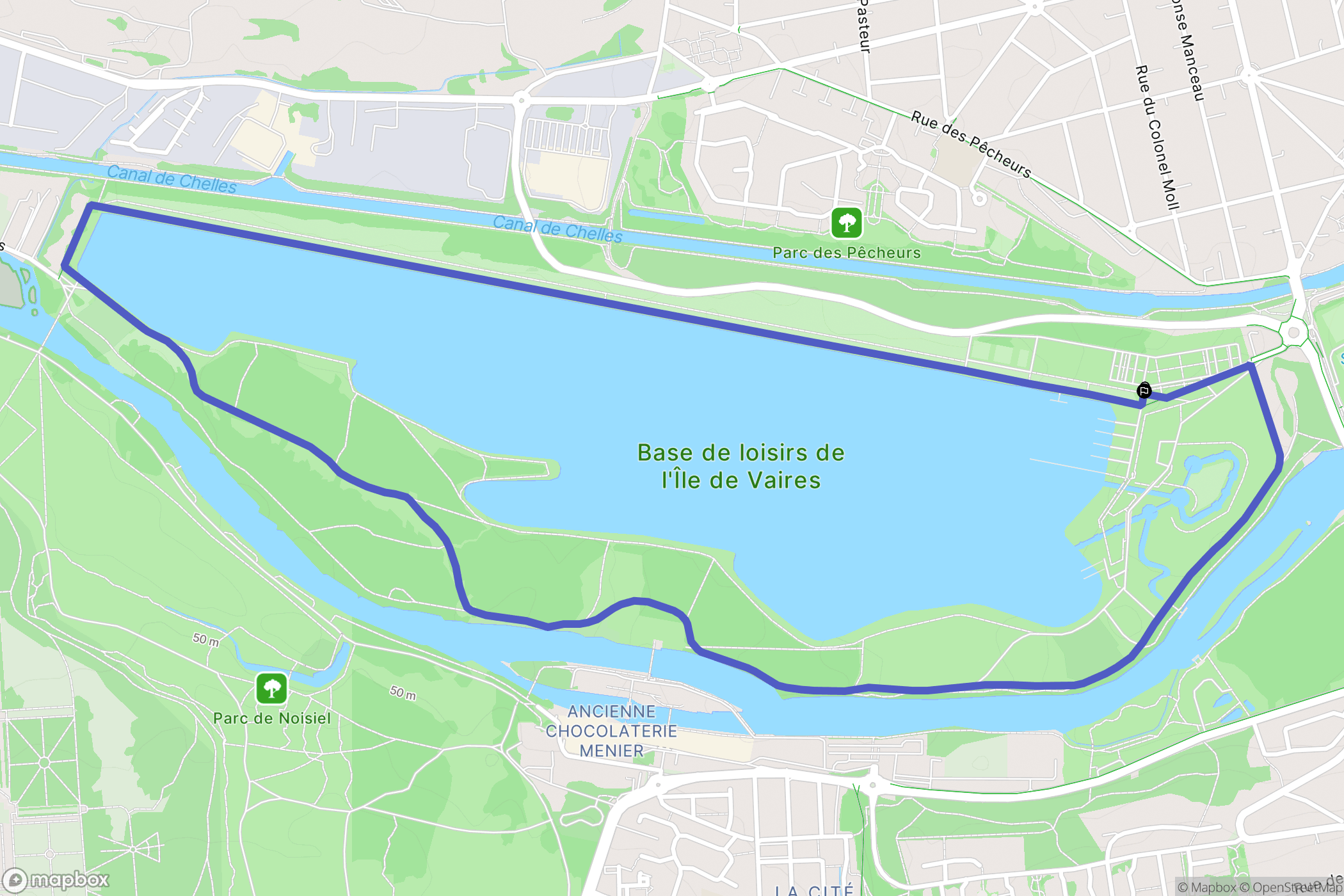 Vaires-sur-Marne: routekaart voor buitenactiviteiten - France