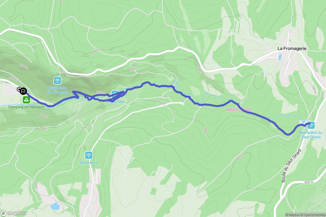 Menétrux-en-Joux: routekaart voor buitenactiviteiten - France