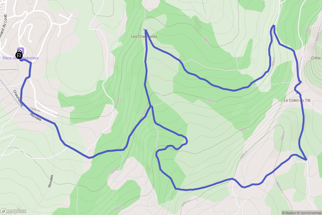 Le Dévoluy: routekaart voor buitenactiviteiten - France