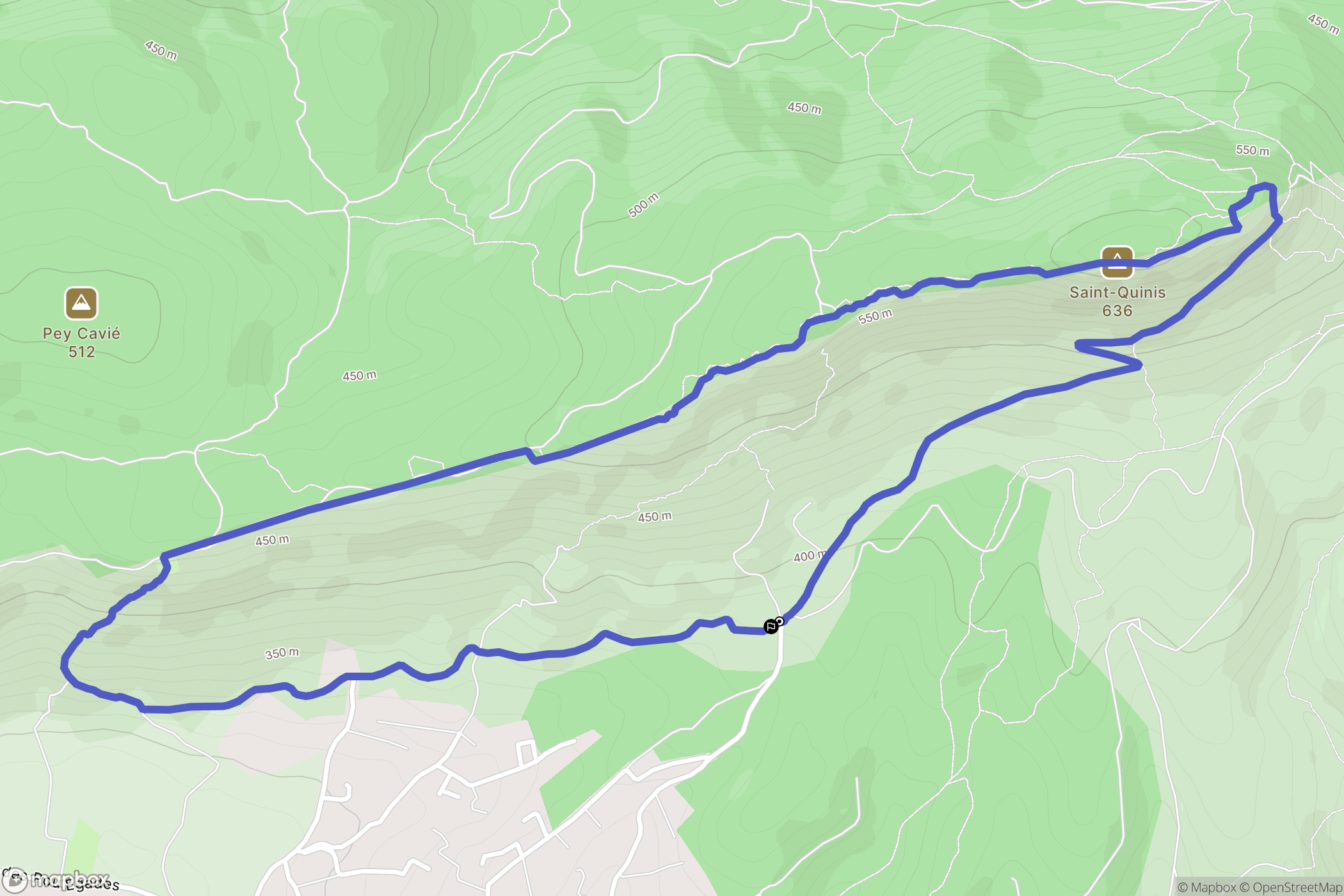 Sainte-Anastasie-sur-Issole: routekaart voor buitenactiviteiten - France