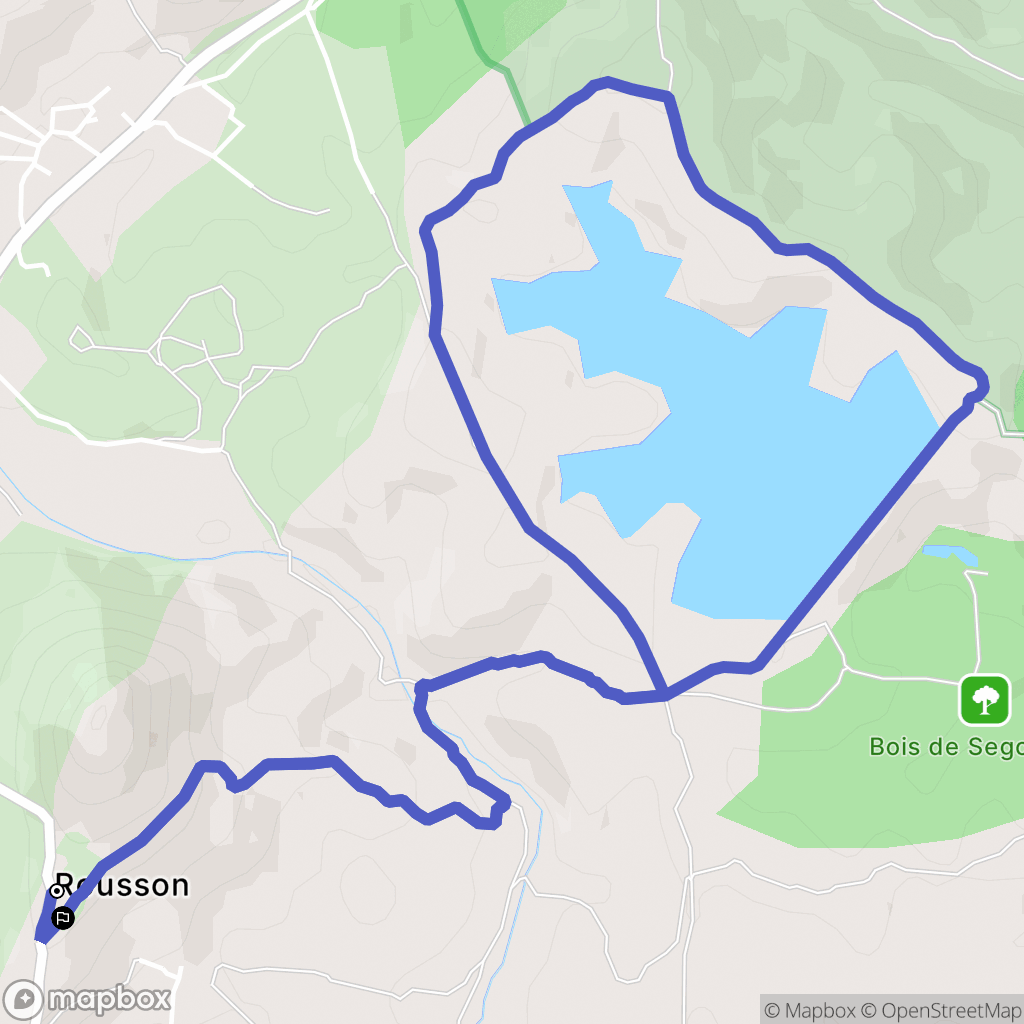 Rousson: routekaart voor buitenactiviteiten - France