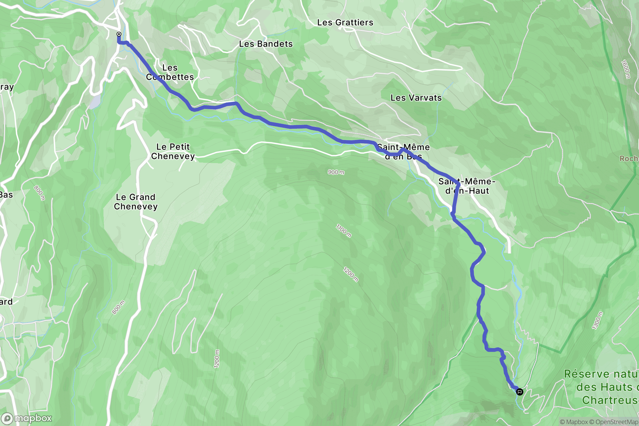 Saint-Pierre-d'Entremont: routekaart voor buitenactiviteiten - France