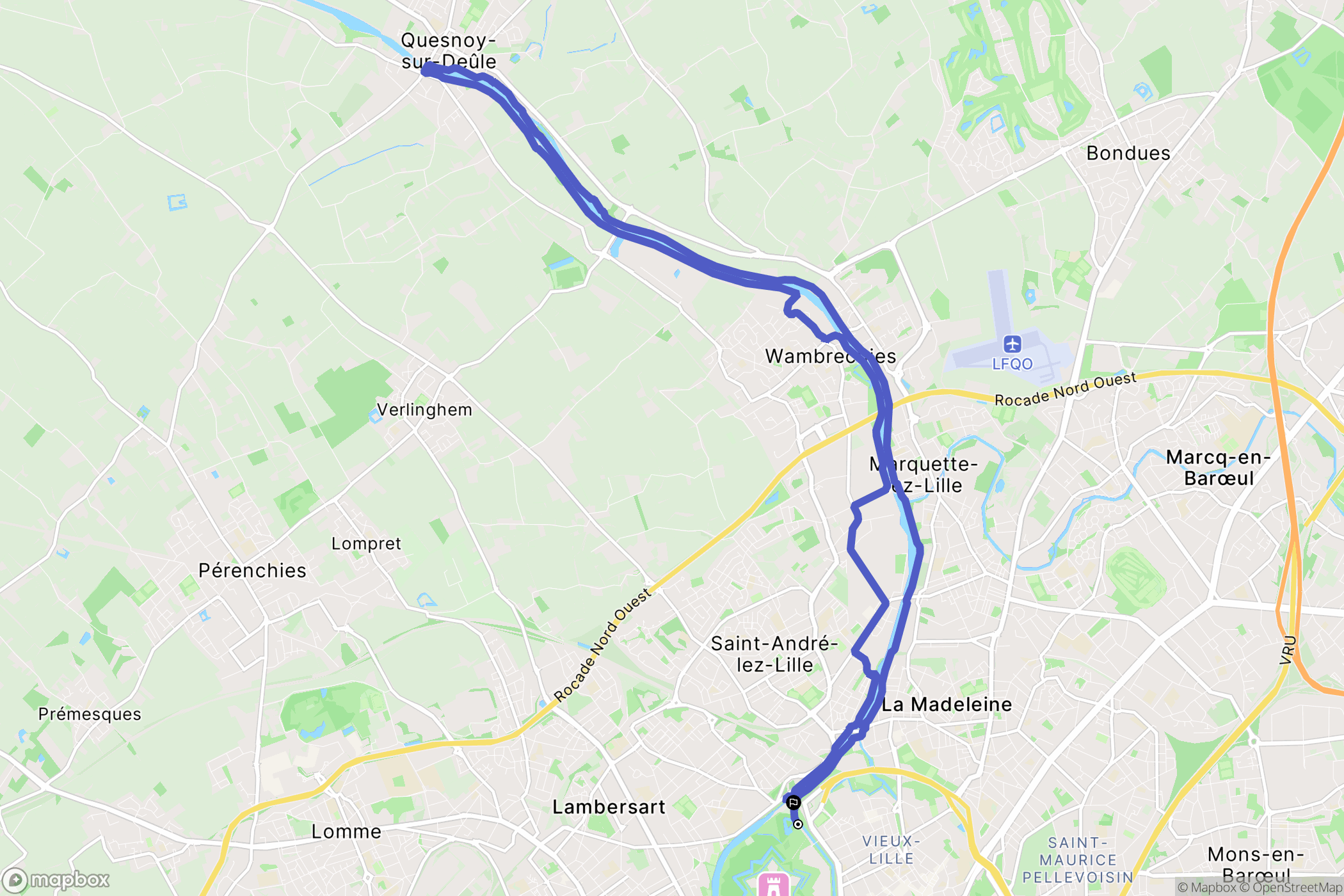 Lille: routekaart voor buitenactiviteiten - France