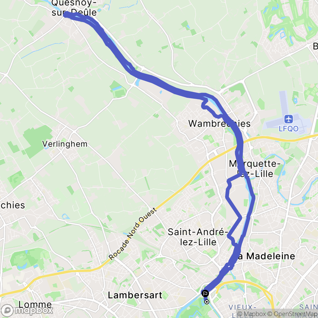 Lille: routekaart voor buitenactiviteiten - France