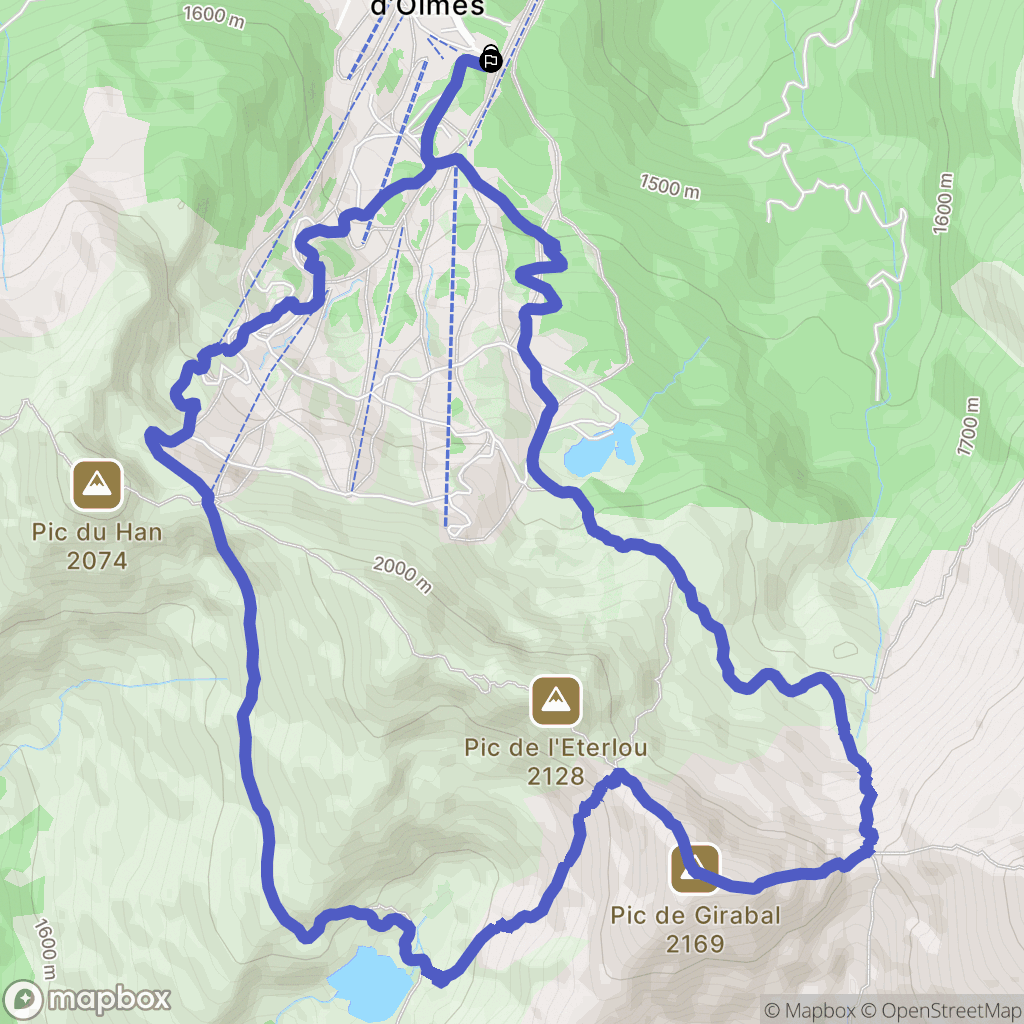 Montferrier: routekaart voor buitenactiviteiten - France