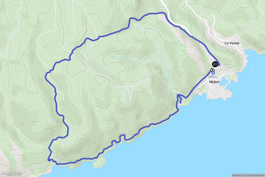Niolon, Le Rove: routekaart voor buitenactiviteiten - France