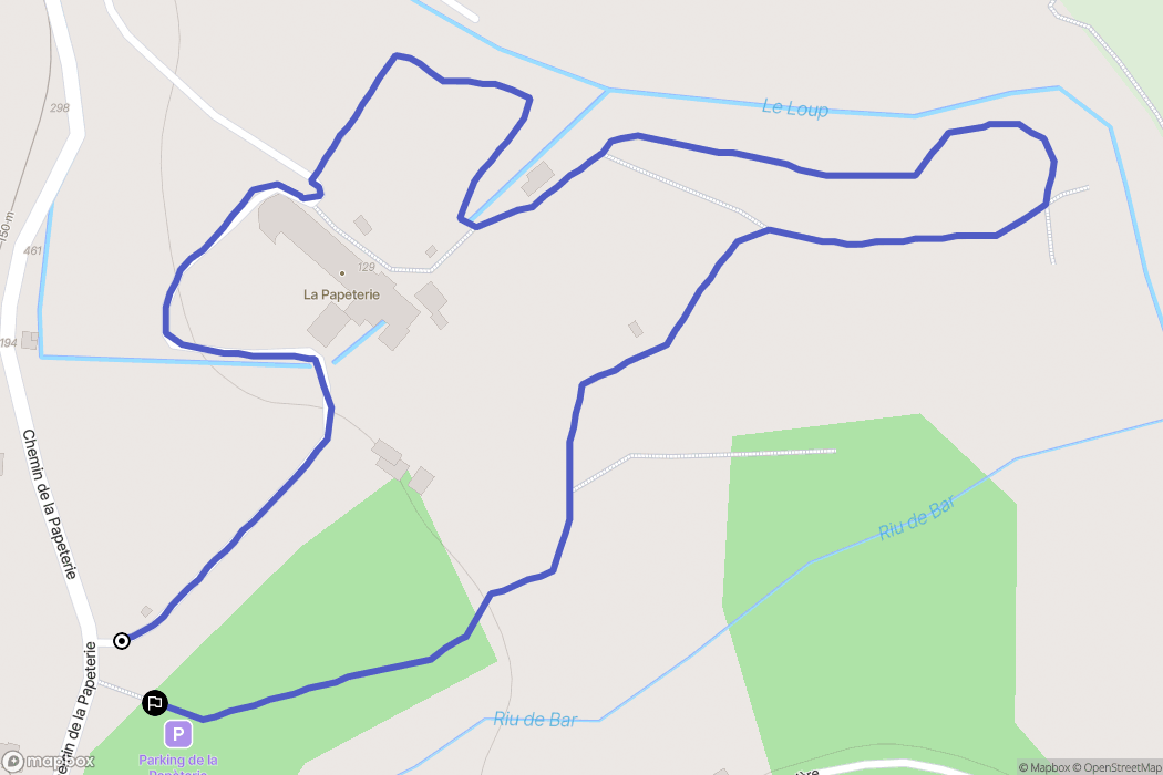 Le Bar-sur-Loup: routekaart voor buitenactiviteiten - France