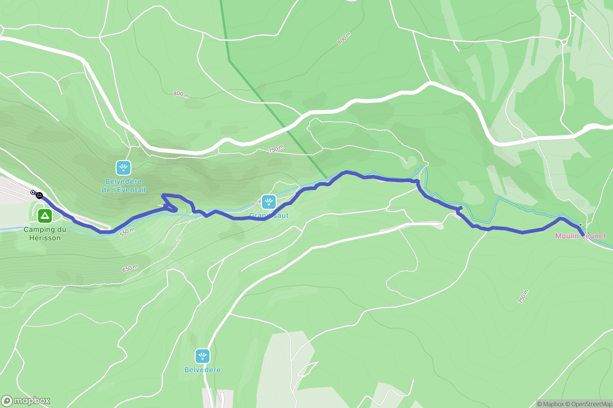 Menétrux-en-Joux: routekaart voor buitenactiviteiten - France