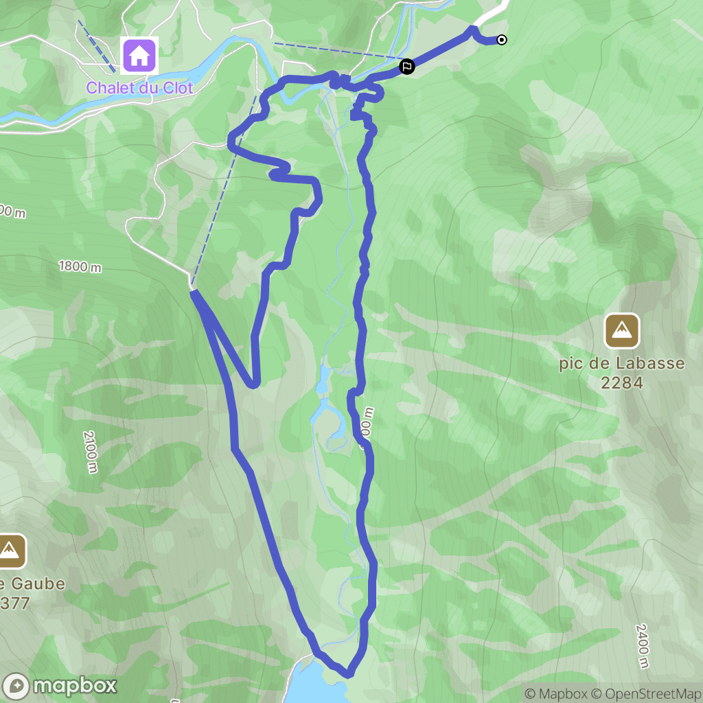 Cauterets: routekaart voor buitenactiviteiten - France