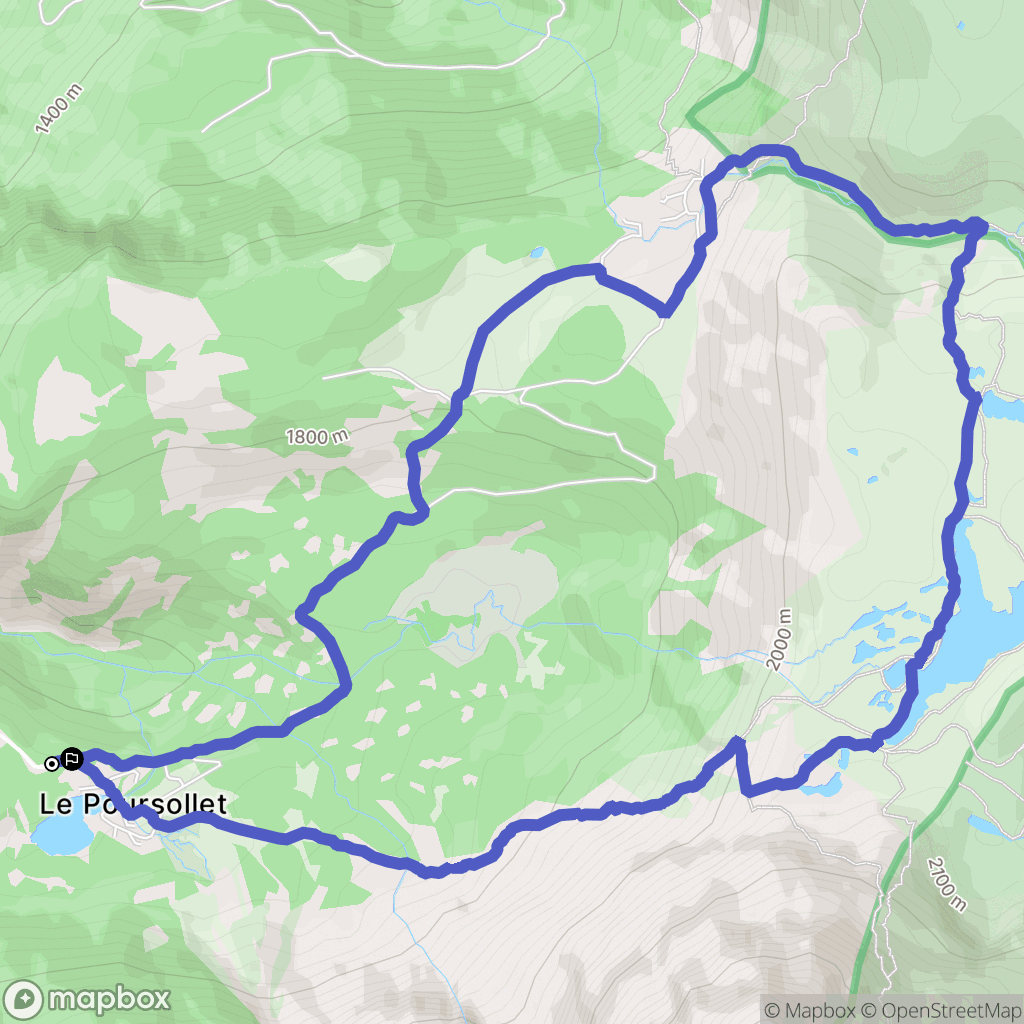 Livet-et-Gavet: routekaart voor buitenactiviteiten - France