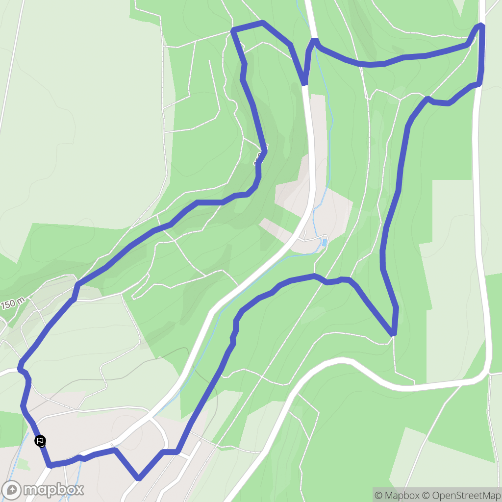 La Porte Saint-Jacques, Villenauxe-la-Grande : carte du parcours de randonnée - France