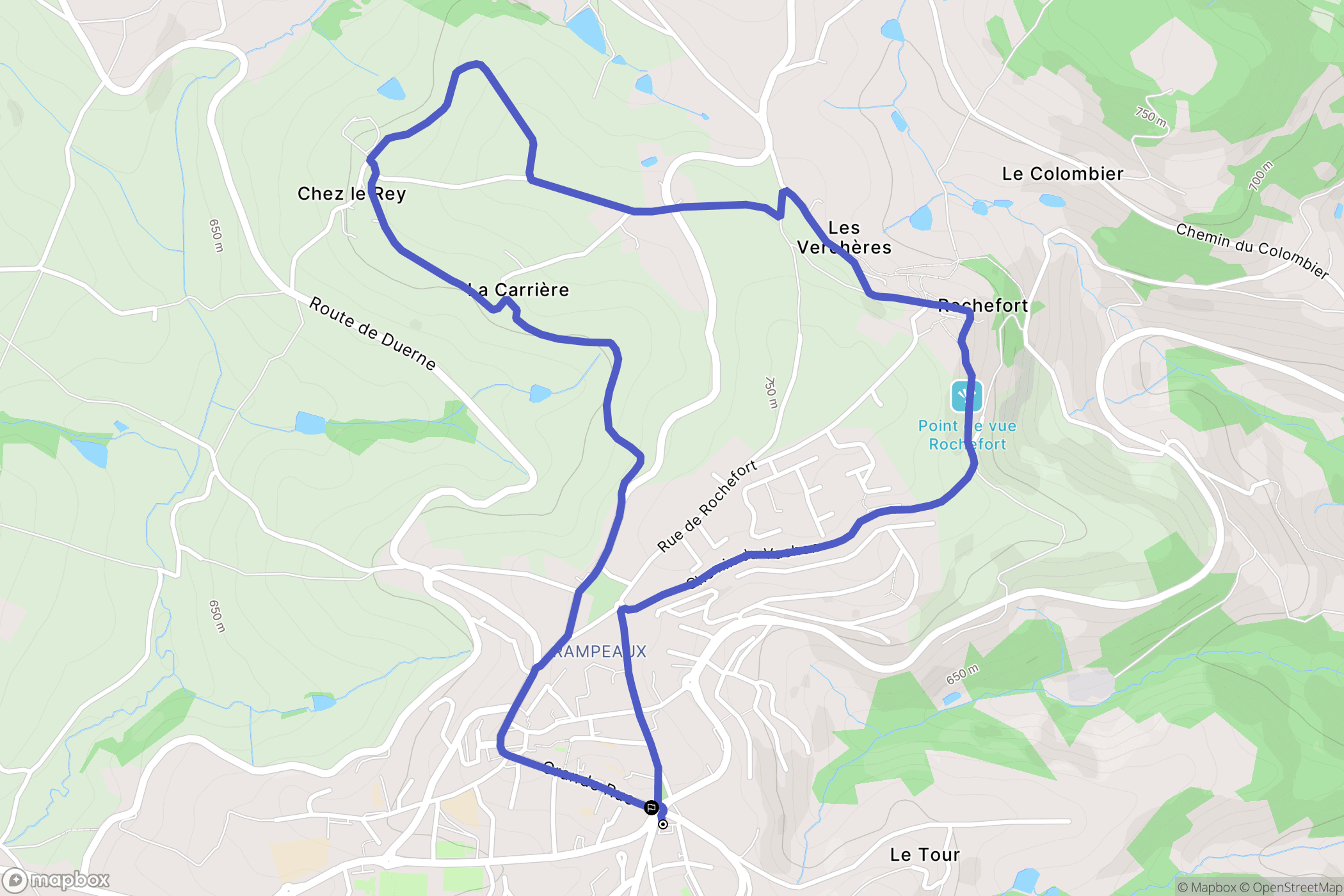 Saint-Martin-en-Haut: routekaart voor buitenactiviteiten - France