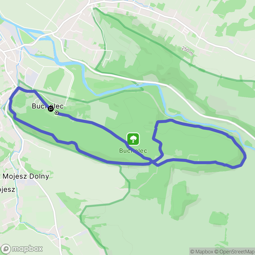 Lwówek Śląski: mapa trasy - Poland