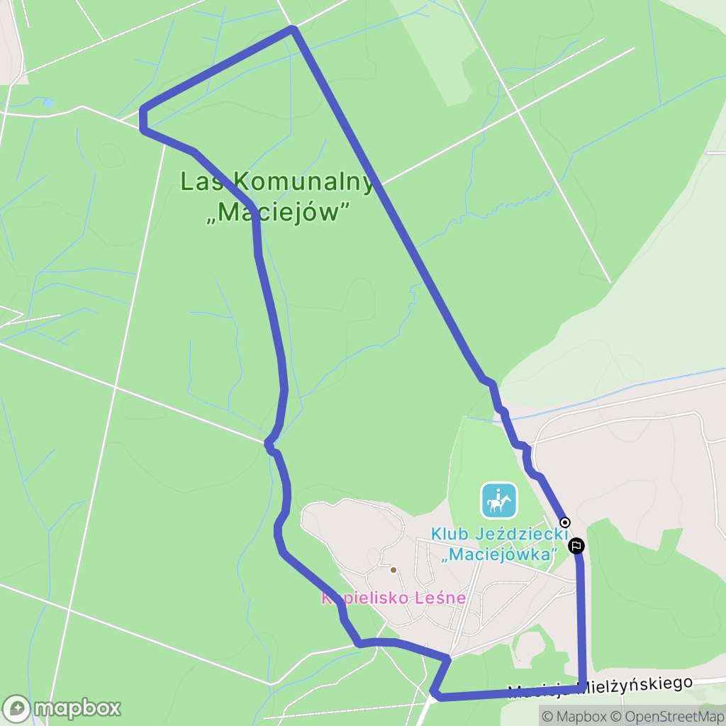 Zabrze: mapa trasy - Poland