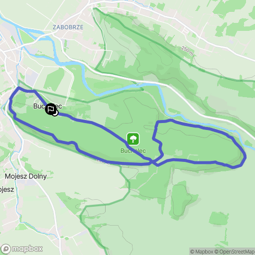 Lwówek Śląski: mapa trasy - Poland