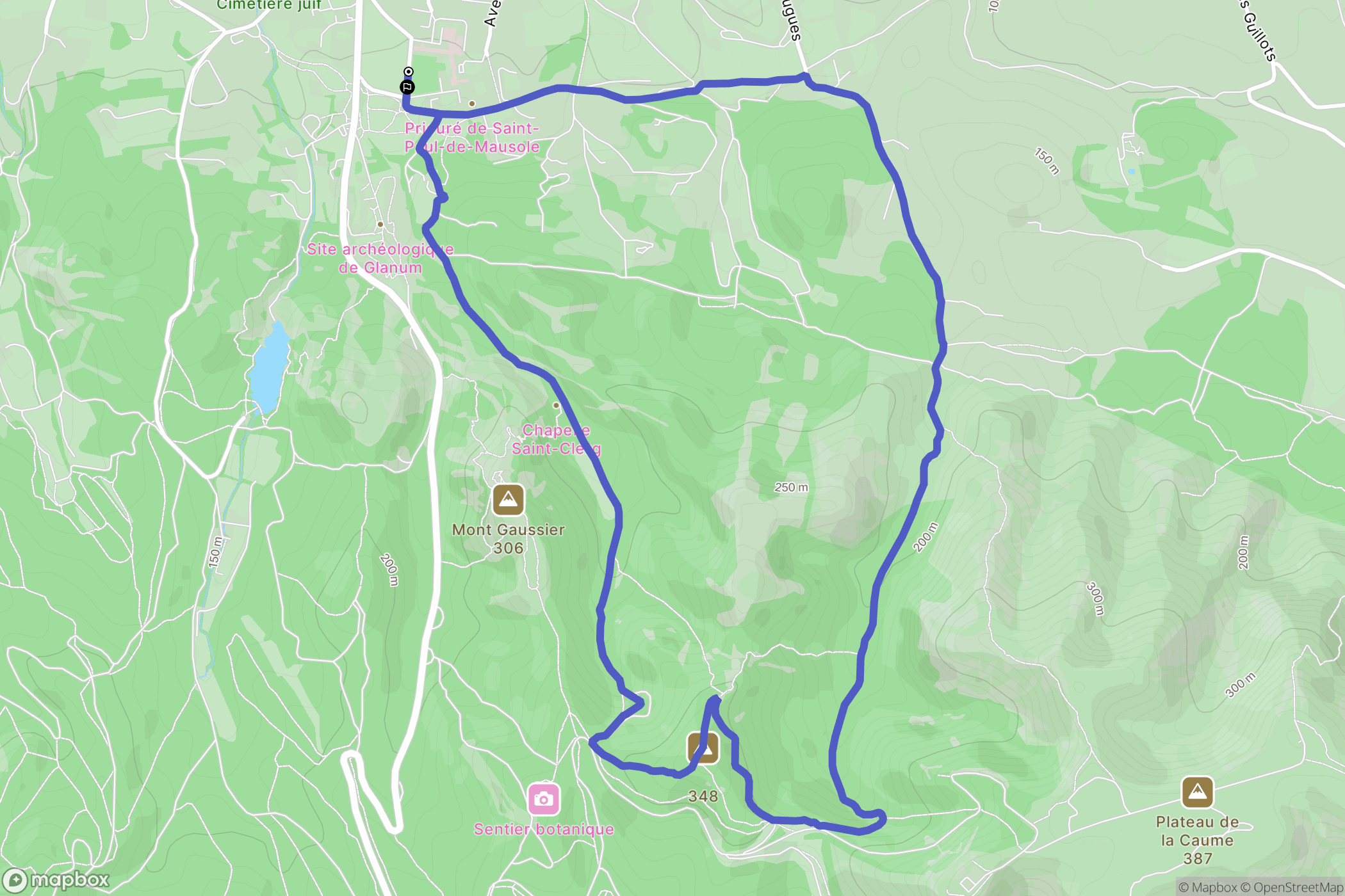 Saint-Rémy-de-Provence: routekaart voor buitenactiviteiten - France
