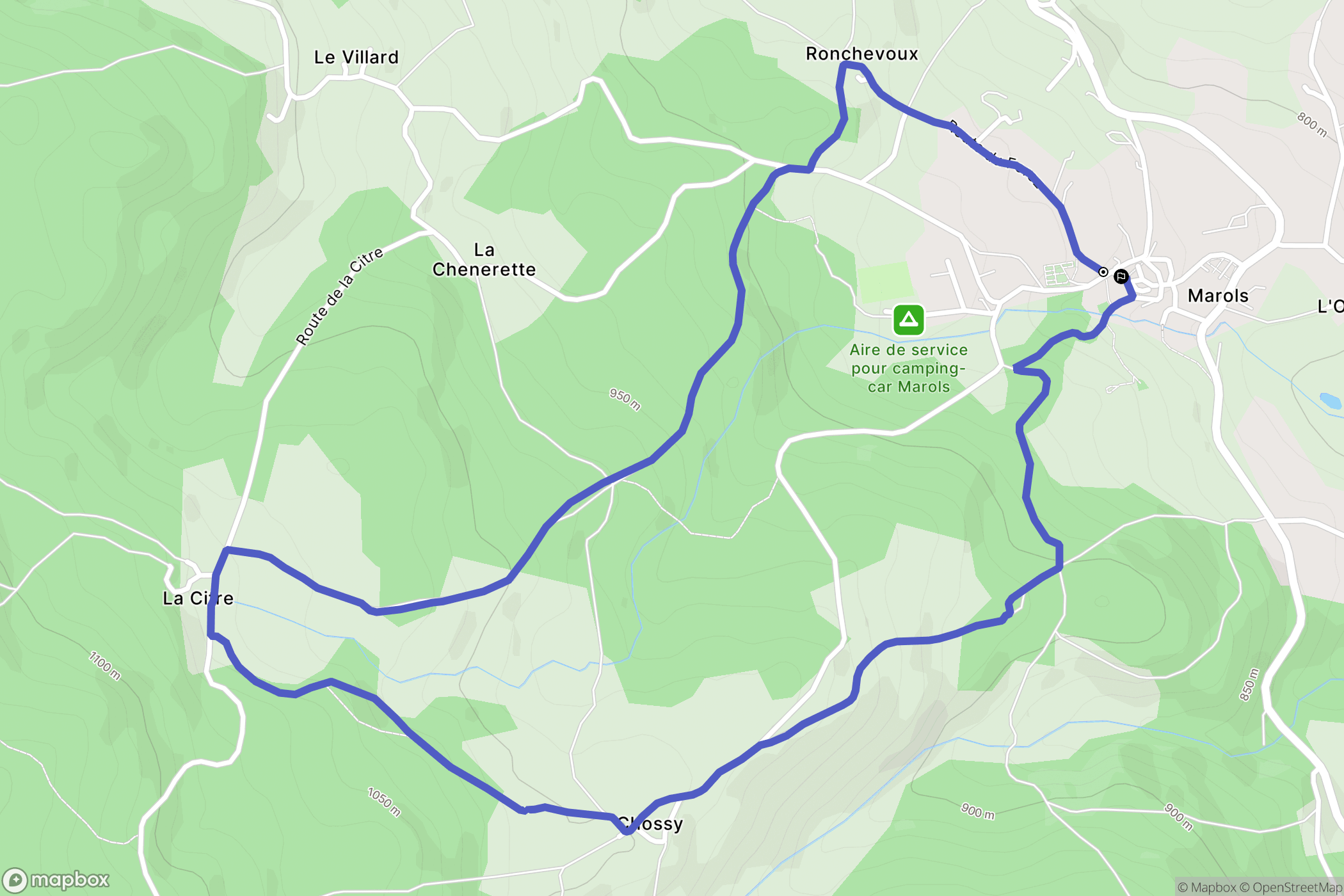 Marols: routekaart voor buitenactiviteiten - France