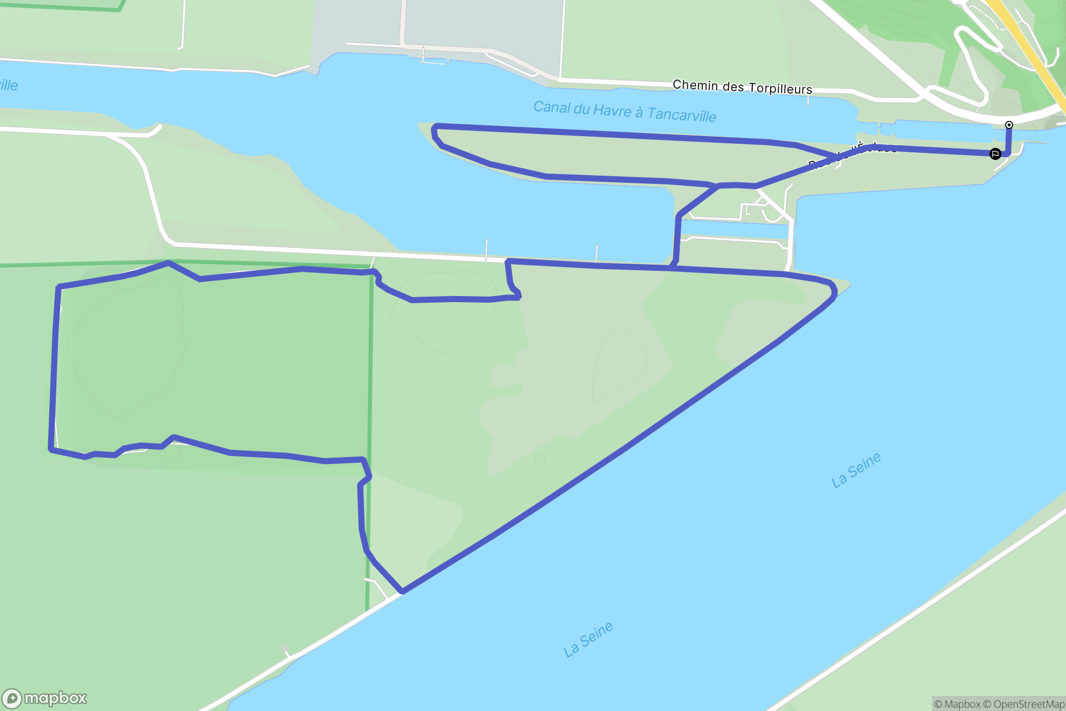 Tancarville: routekaart voor buitenactiviteiten - France