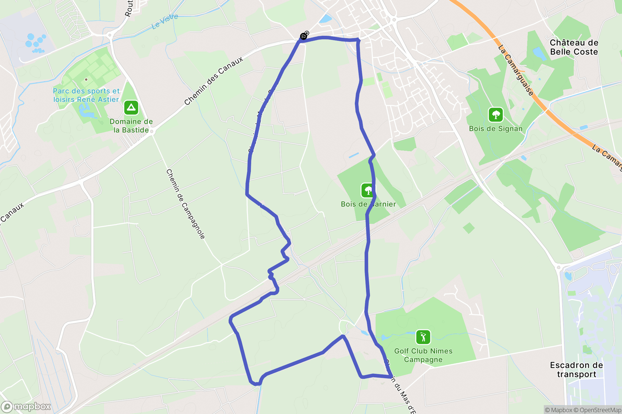 Caissargues: routekaart voor buitenactiviteiten - France