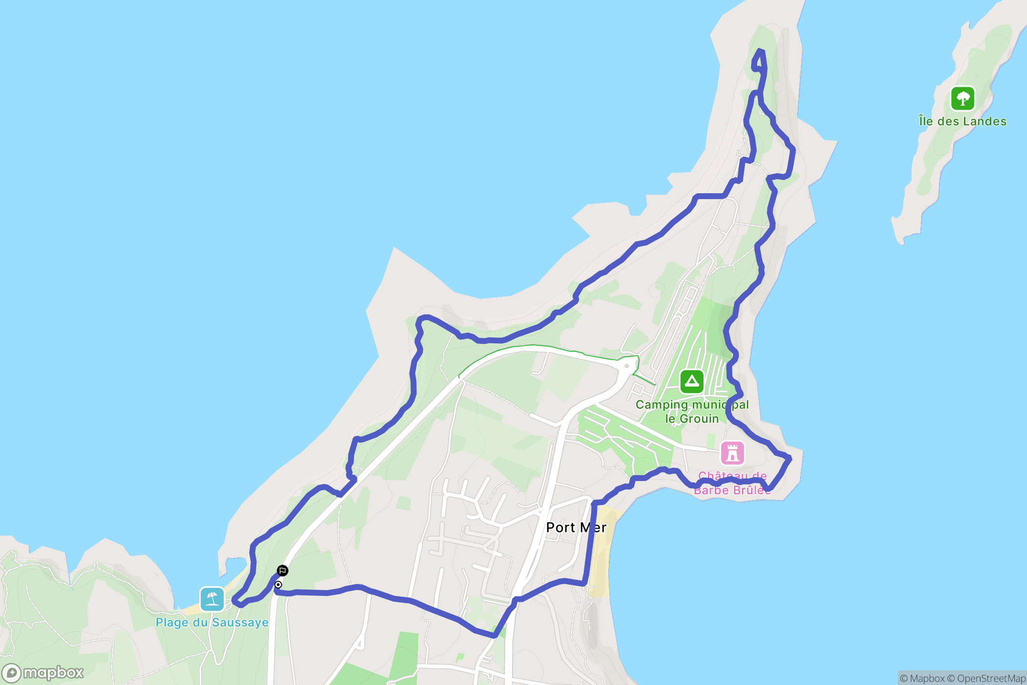 Cancale: routekaart voor buitenactiviteiten - France