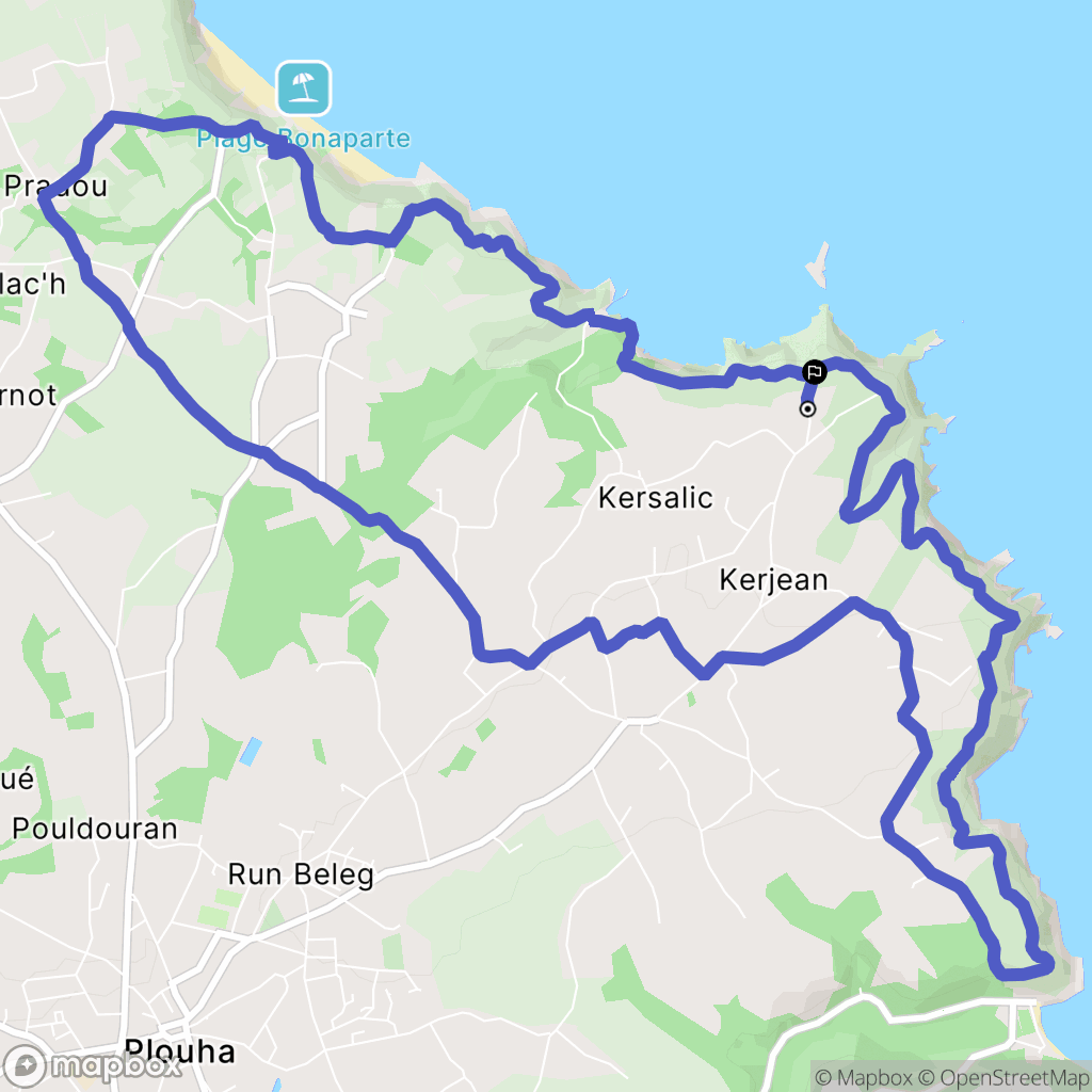 Plouha: routekaart voor buitenactiviteiten - France