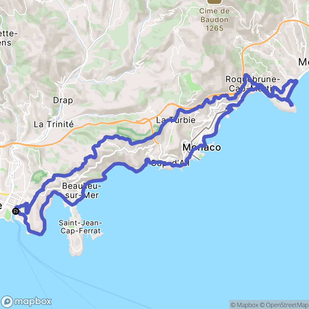 Nice: routekaart voor buitenactiviteiten - France