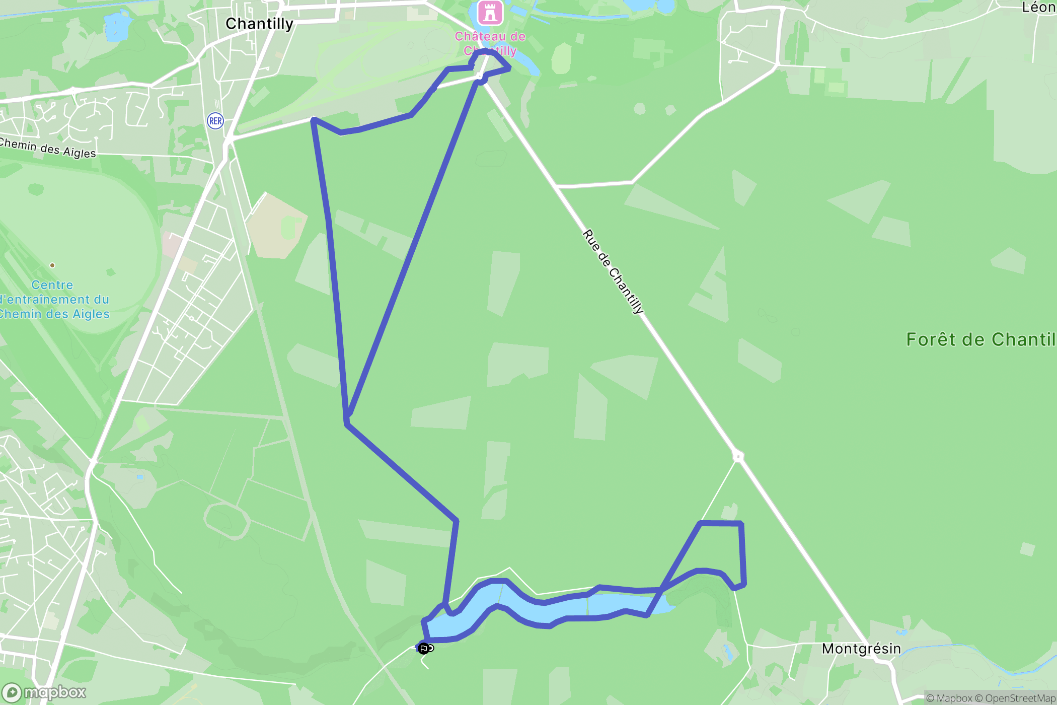 Coye-La-Forêt: routekaart voor buitenactiviteiten - France