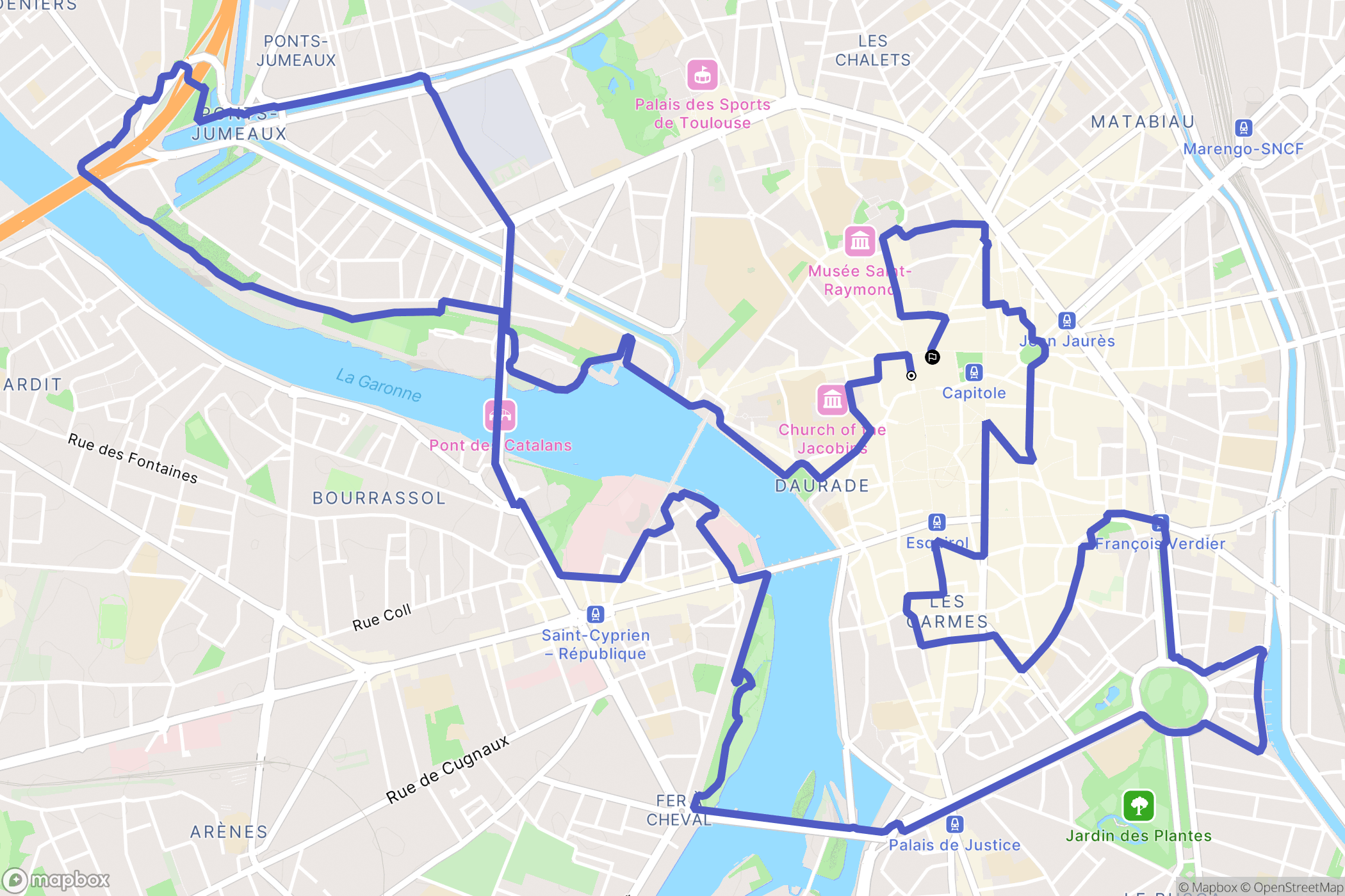 Toulouse: routekaart voor buitenactiviteiten - France