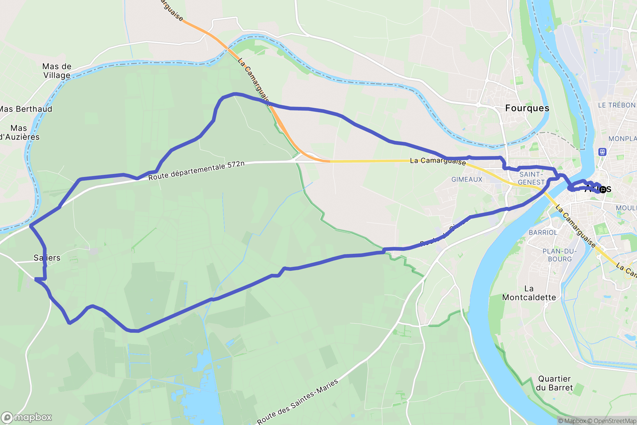 Arles: routekaart voor buitenactiviteiten - France