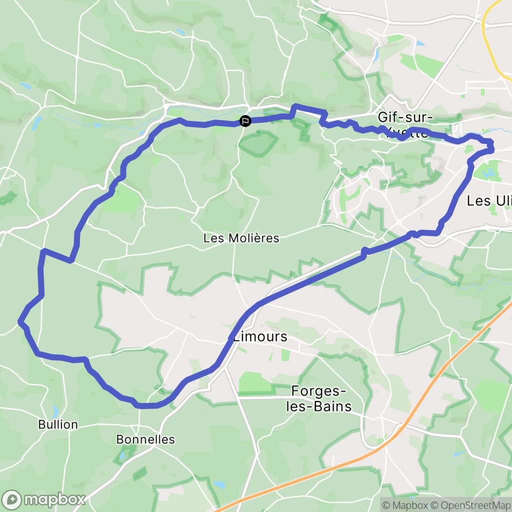 Saint-Rémy-lès-Chevreuse: routekaart voor buitenactiviteiten - France