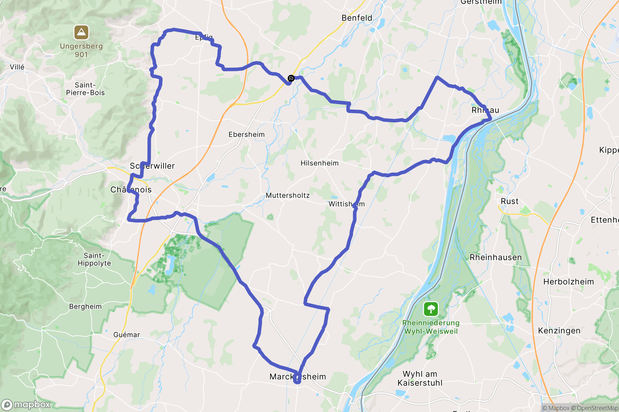 Kogenheim: routekaart voor buitenactiviteiten - France