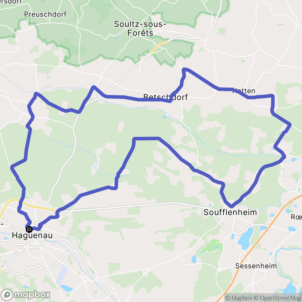 Haguenau: routekaart voor buitenactiviteiten - France