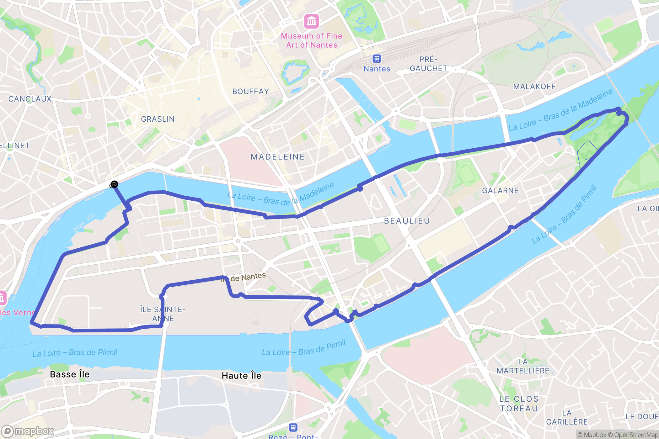 Nantes: routekaart voor buitenactiviteiten - France