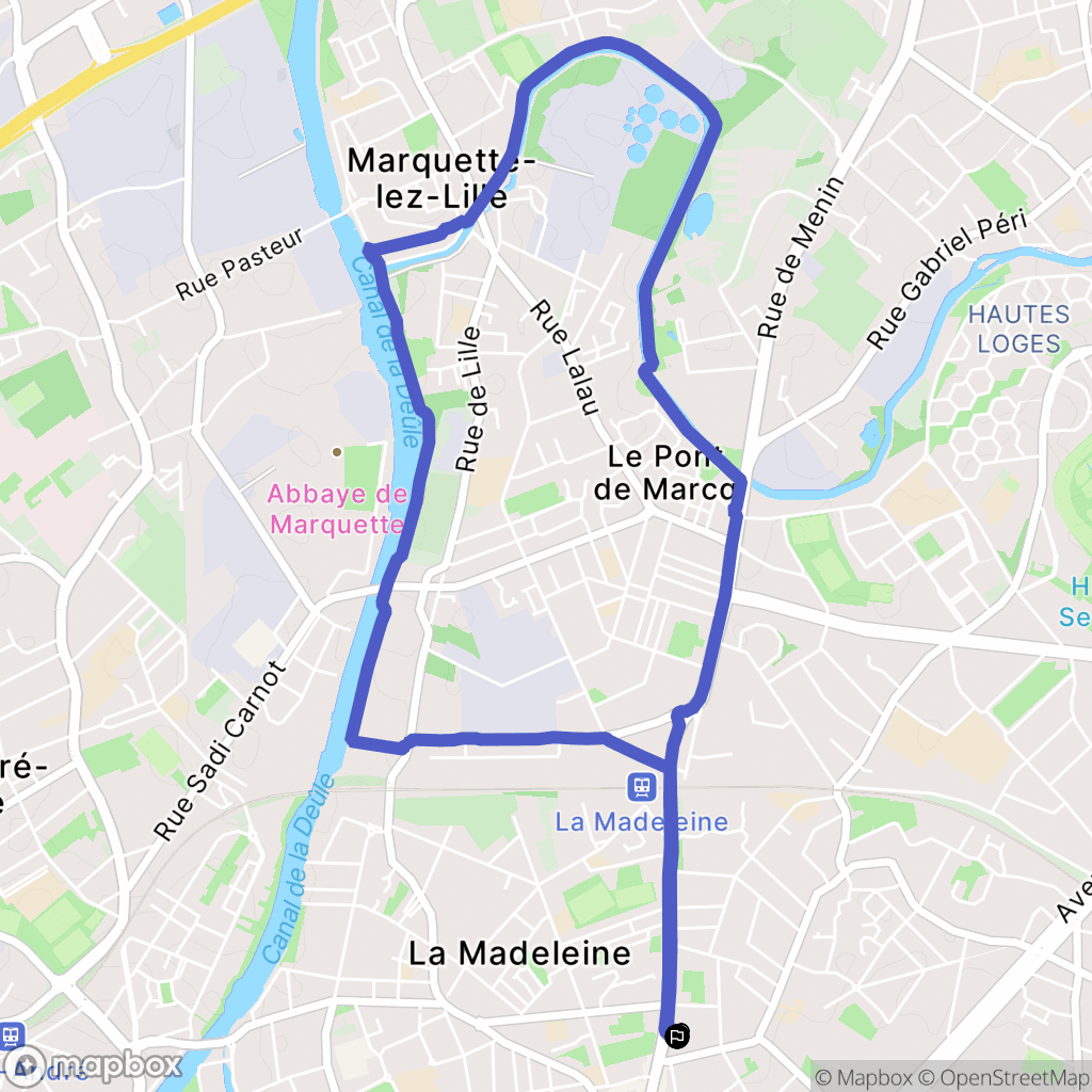 La Madeleine: routekaart voor buitenactiviteiten - France
