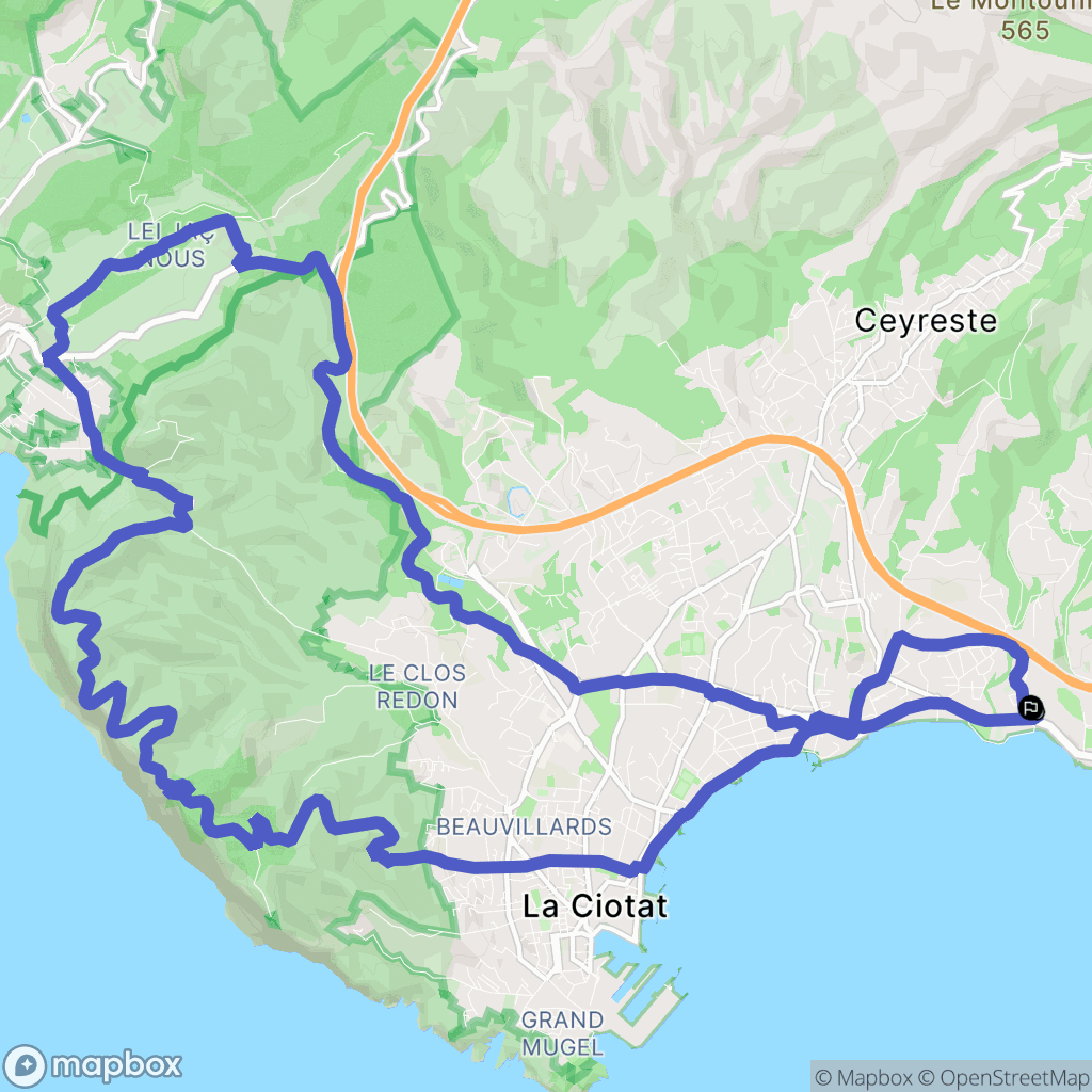 La Ciotat: routekaart voor buitenactiviteiten - France