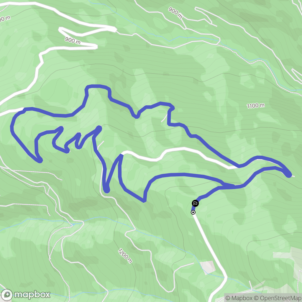 Arvillard : carte du parcours de randonnée - France