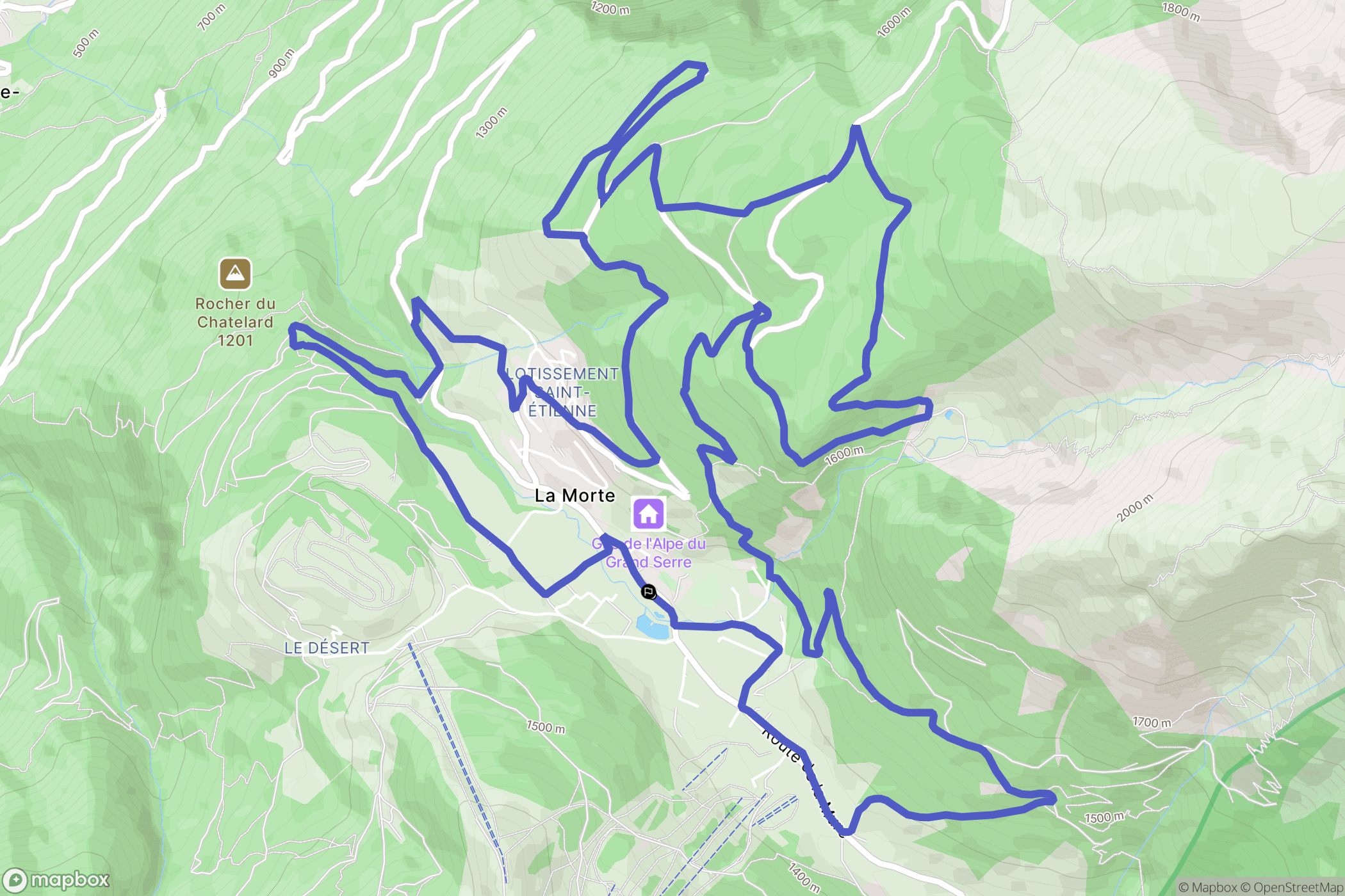 La Morte: routekaart voor buitenactiviteiten - France