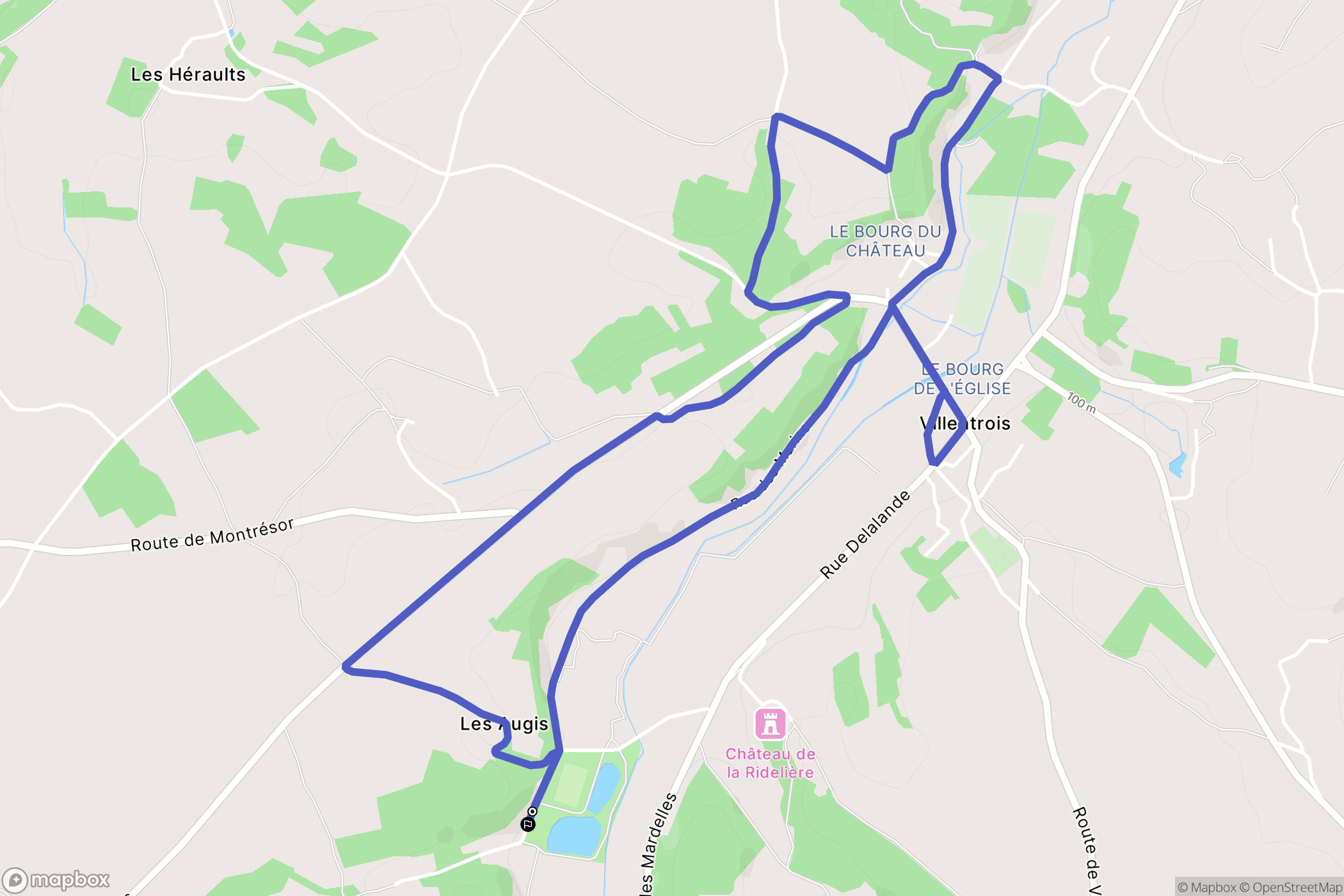 Villentrois-Faverolles-en-Berry: routekaart voor buitenactiviteiten - France