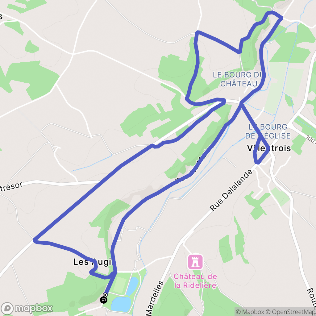 Villentrois-Faverolles-en-Berry: routekaart voor buitenactiviteiten - France